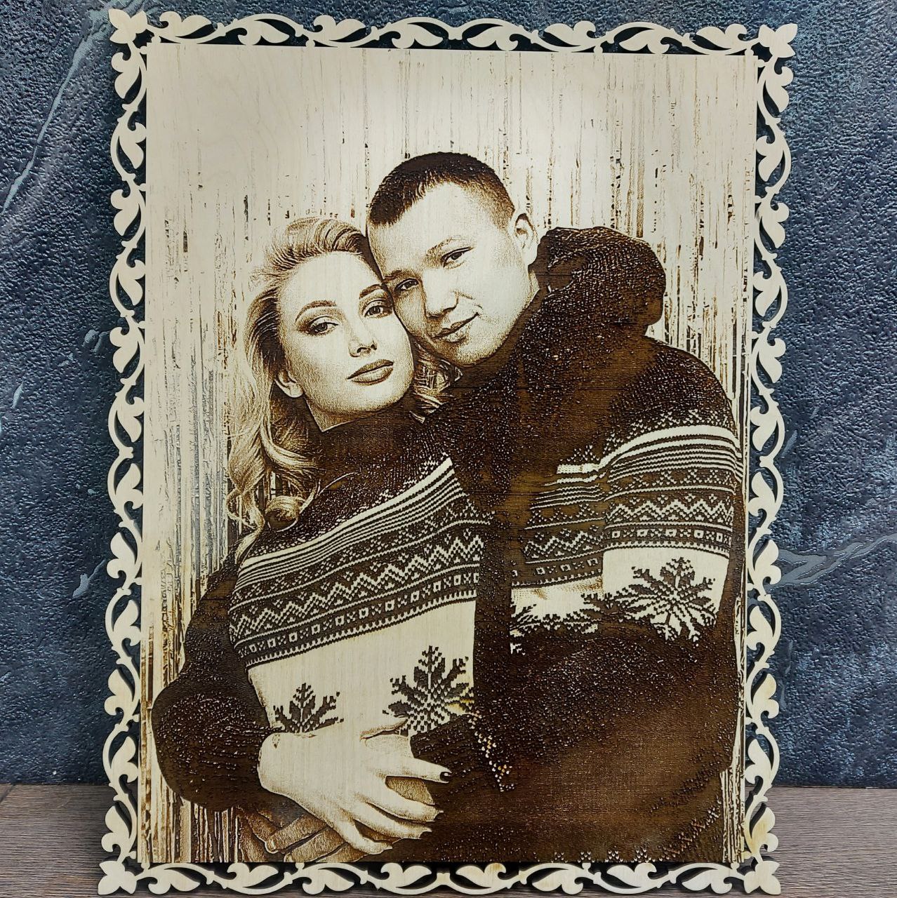 Портрет на дереве