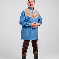 SAKHABOHO / Стилизованная мужская рубашка